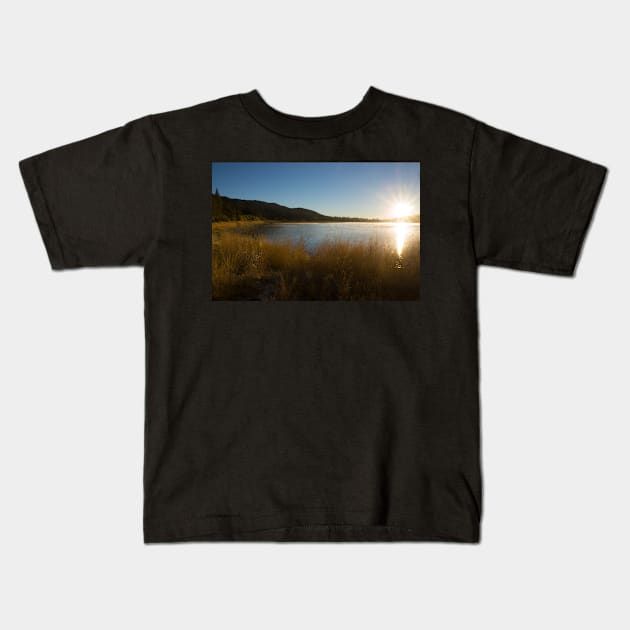 Big Bear Lake Kids T-Shirt by sma1050